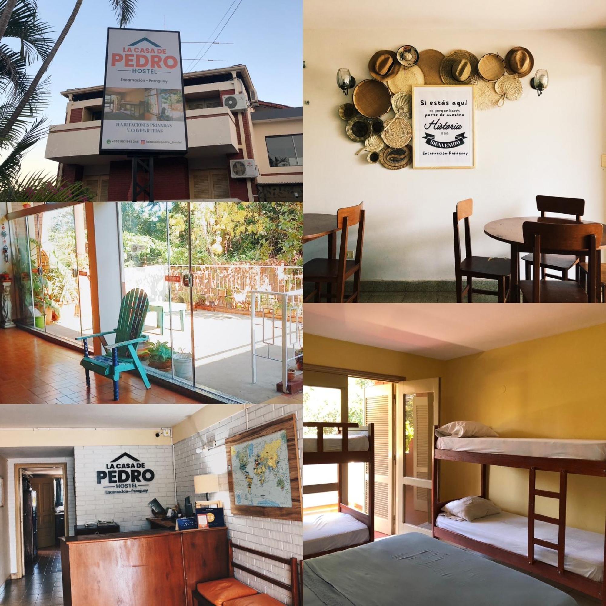 La Casa De Pedro Hostel 엔카르나시온 외부 사진